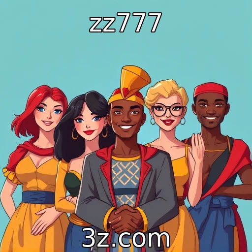 Diversidade e inclusão no design de personagens - zz777